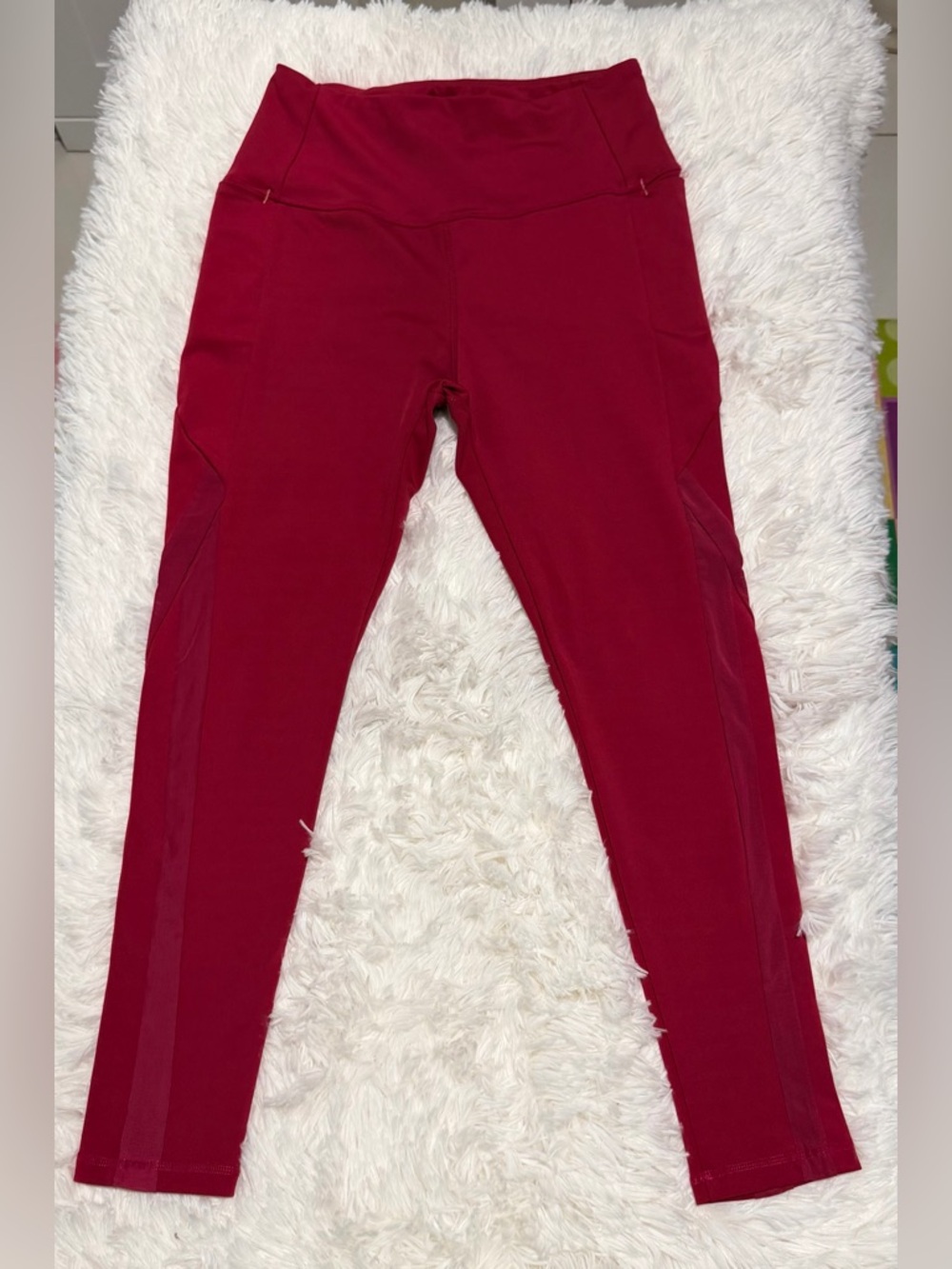 lululemon athletica Kids Deep Red Performance Leggings